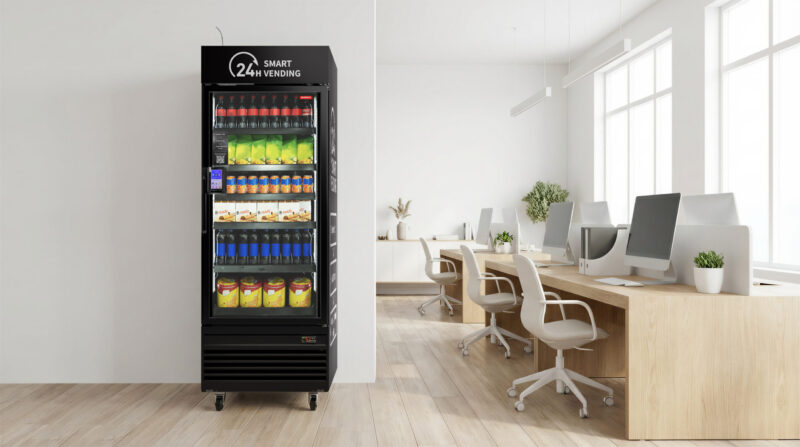 AI Smart Combo Vending Machine for Sale2026- AI Driven - HAHA Vending US